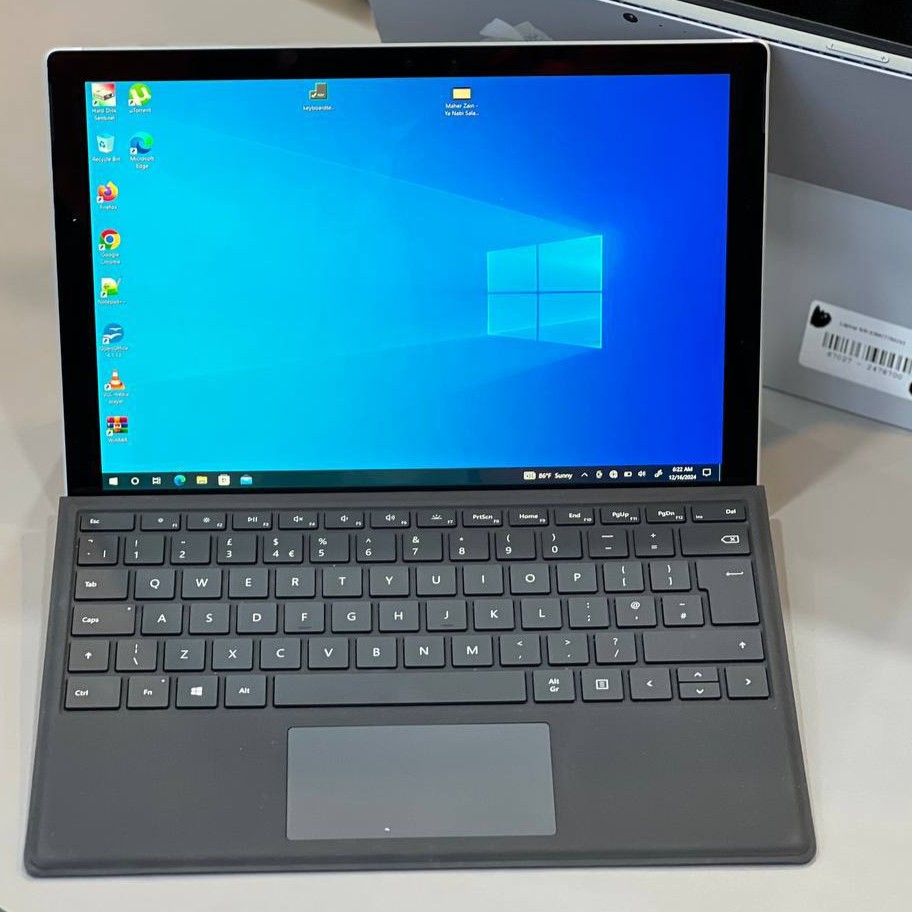 مشخصات، قیمت و خرید لپ تاپ استوک 12.3 اینچی مایکروسافت مدل Microsoft Surface Pro 5 i5 7300U 8GB 256GB Intel HD 620