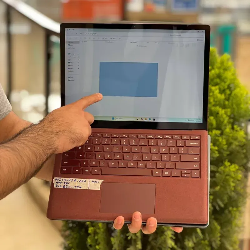 لپ تاپ استوک 13.5 اینچی مایکروسافت مدل Microsoft Surface Laptop i5 7200U 8GB 256GB Intel HD 620 مشخصات، قیمت و خرید لپ تاپ استوک 13.5 اینچی مایکروسافت مدل Microsoft Surface Laptop i5 7200U 8GB 256GB Intel HD 620