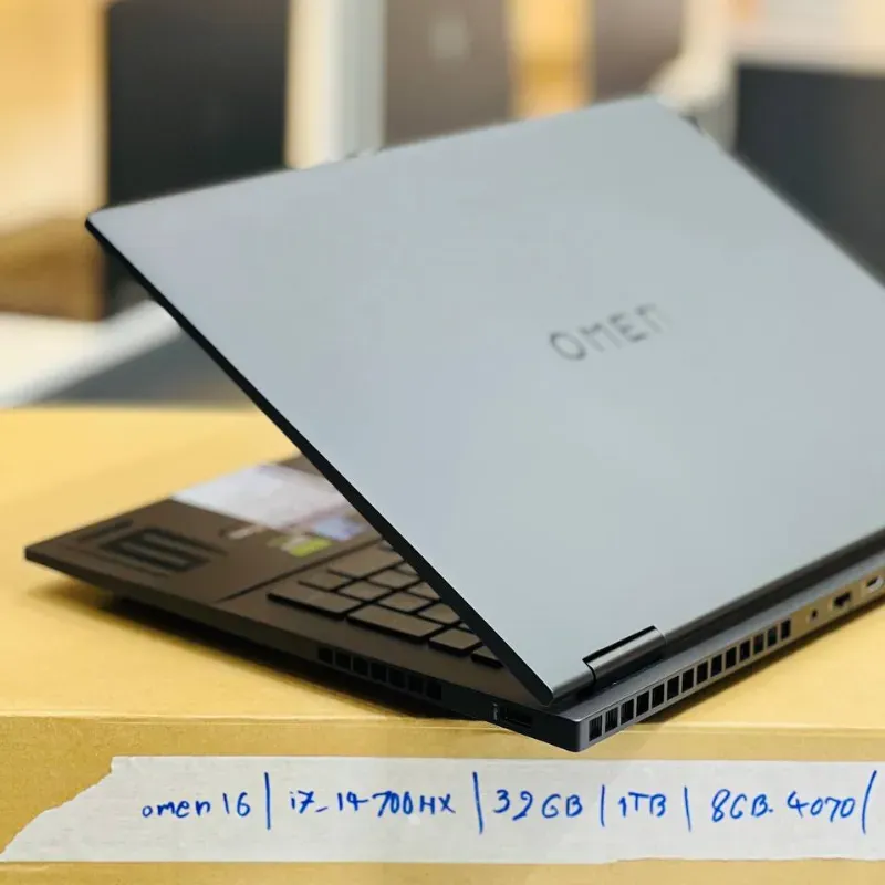 لپ تاپ اپن باکس 16.1 اینچی اچ پی مدل HP OMEN 16 i7 14700HX 32GB 1TB RTX 4070 240Hz مشخصات، قیمت و خرید لپ تاپ اپن باکس 16.1 اینچی اچ پی مدل HP OMEN 16 i7 14700HX 32GB 1TB RTX 4070 240Hz