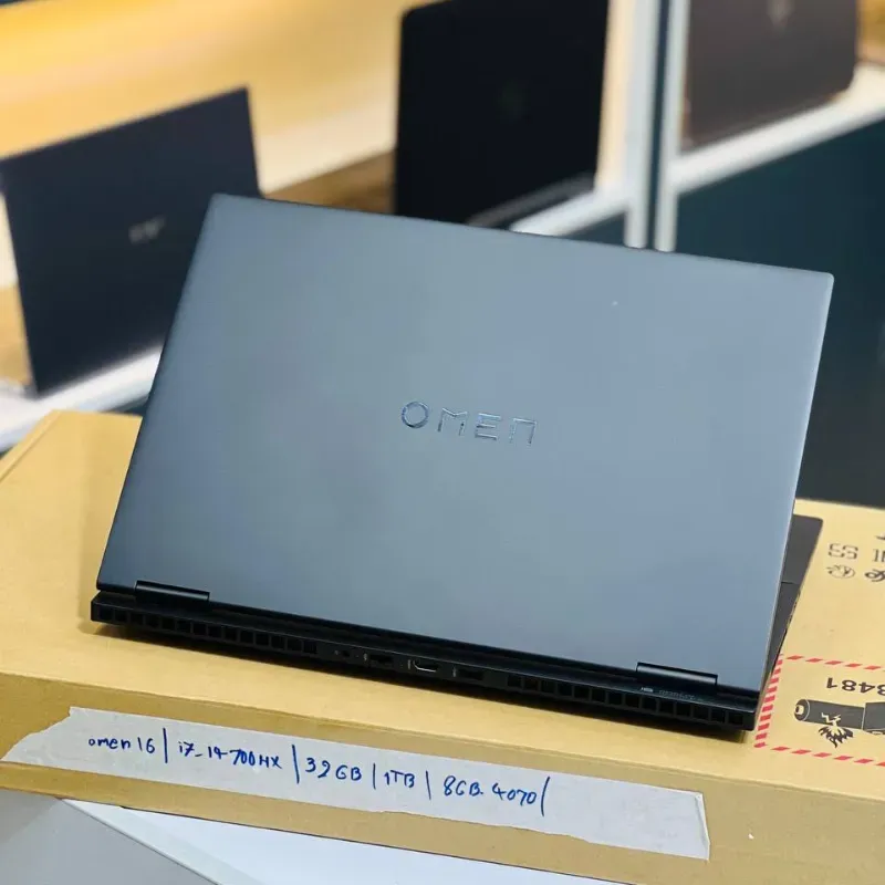 لپ تاپ اپن باکس 16.1 اینچی اچ پی مدل HP OMEN 16 i7 14700HX 32GB 1TB RTX 4070 240Hz مشخصات، قیمت و خرید لپ تاپ اپن باکس 16.1 اینچی اچ پی مدل HP OMEN 16 i7 14700HX 32GB 1TB RTX 4070 240Hz