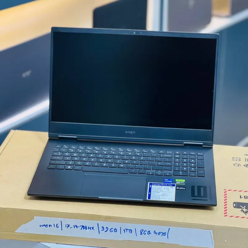 لپ تاپ اپن باکس 16.1 اینچی اچ پی مدل HP OMEN 16 i7 14700HX 32GB 1TB RTX 4070 240Hz مشخصات، قیمت و خرید لپ تاپ اپن باکس 16.1 اینچی اچ پی مدل HP OMEN 16 i7 14700HX 32GB 1TB RTX 4070 240Hz