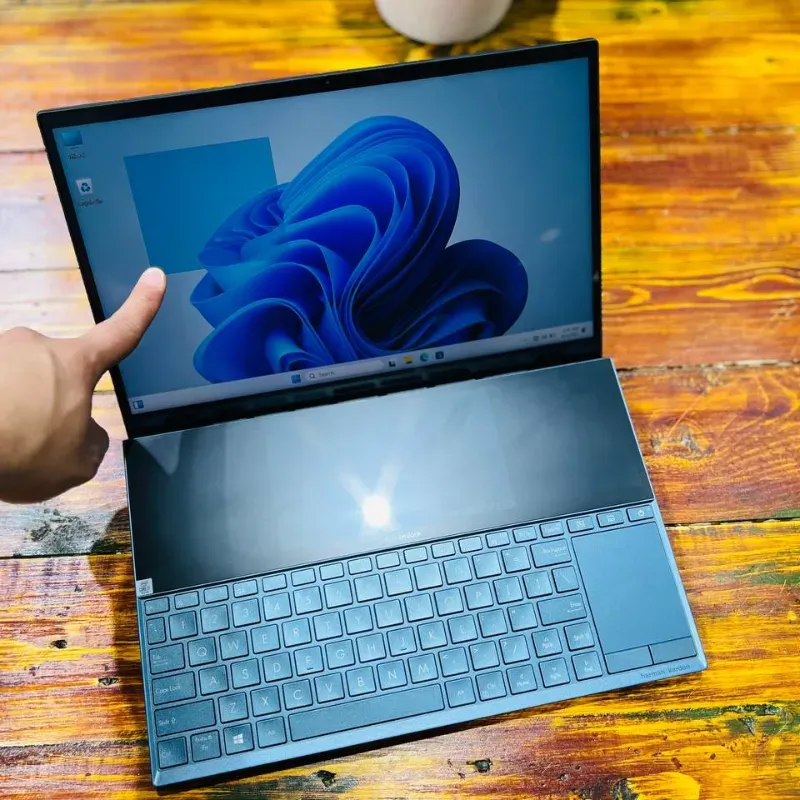 مشخصات، قیمت و خرید لپ تاپ استوک 14 اینچی ایسوس مدل Asus Zenbook Dou 14 UX481Fly i7 10510U 16GB 512GB NVIDIA MX250