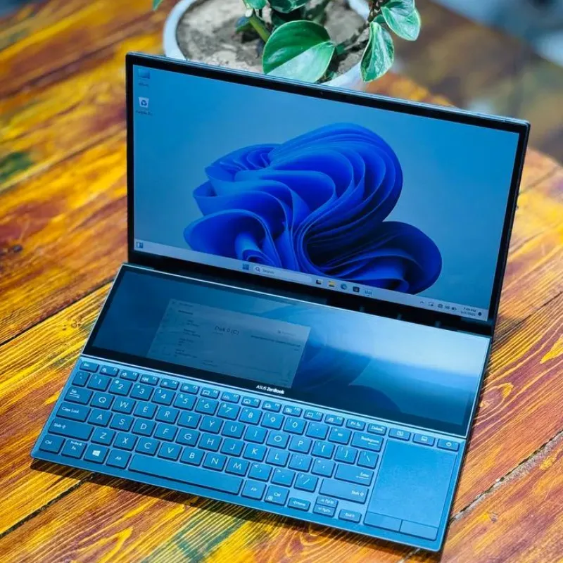 لپ تاپ استوک 14 اینچی ایسوس مدل Asus Zenbook Dou 14 UX482Ear i7 1195G7 16GB 512GB Intel Iris Xe مشخصات، قیمت و خرید لپ تاپ استوک 14 اینچی ایسوس مدل Asus Zenbook Dou 14 UX482Ear i7 1195G7 16GB 512GB Intel Iris Xe