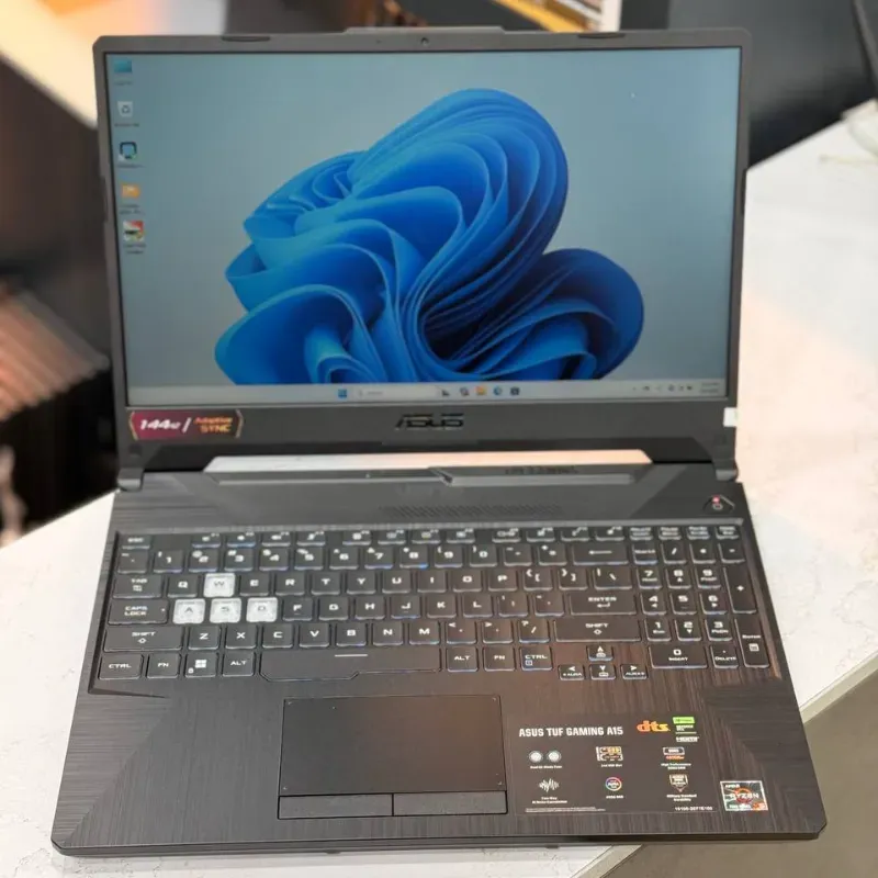 مشخصات، قیمت و خرید لپ تاپ استوک 15.6 اینچی ایسوس مدل Asus TUF F15 R5 7335HS 8GB512GB RTX 2050