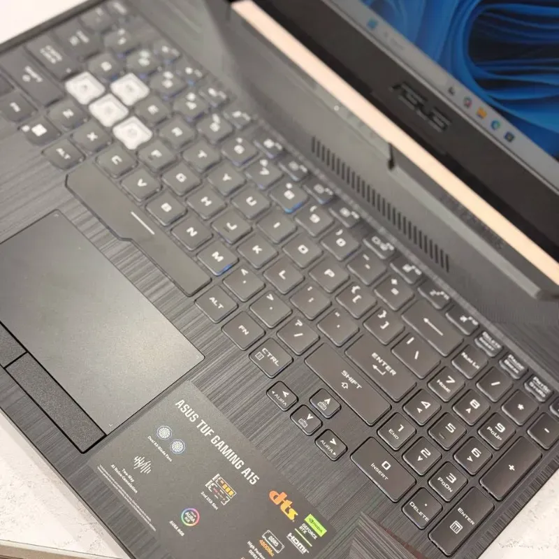 مشخصات، قیمت و خرید لپ تاپ استوک 15.6 اینچی ایسوس مدل Asus TUF F15 R5 7335HS 8GB512GB RTX 2050