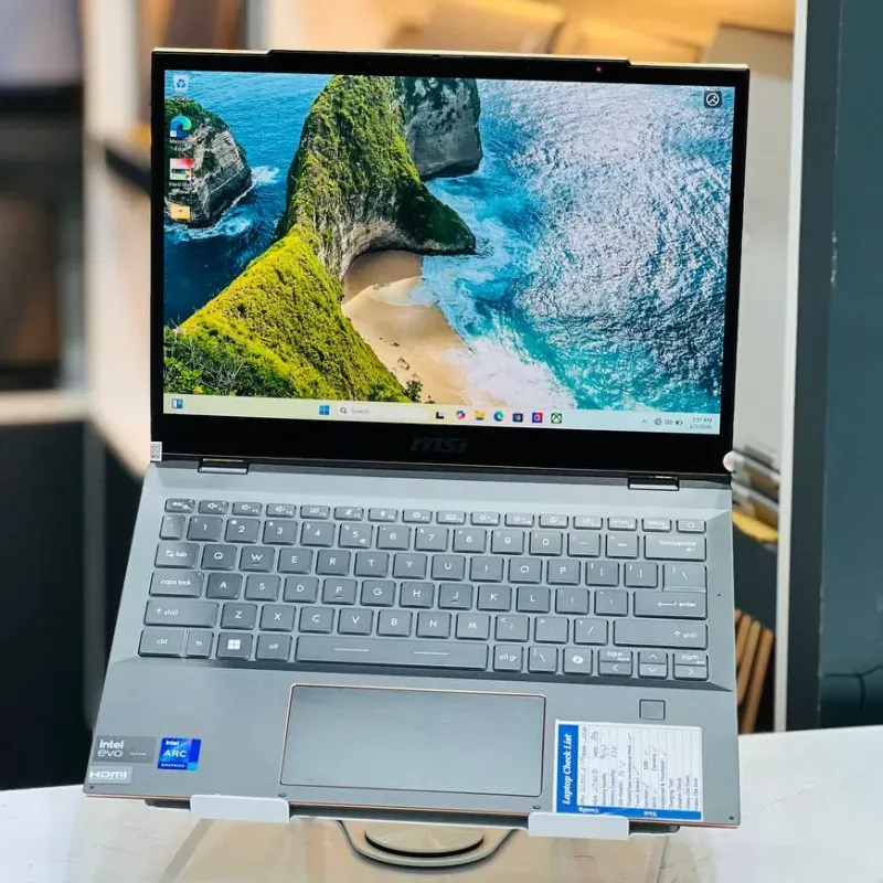 مشخصات، قیمت و خرید لپ تاپ اپن باکس 13.3 اینچی ام اس آی مدل MSI E13 AI Evo Ultra 7 155H 16GB 1TB Intel Arc