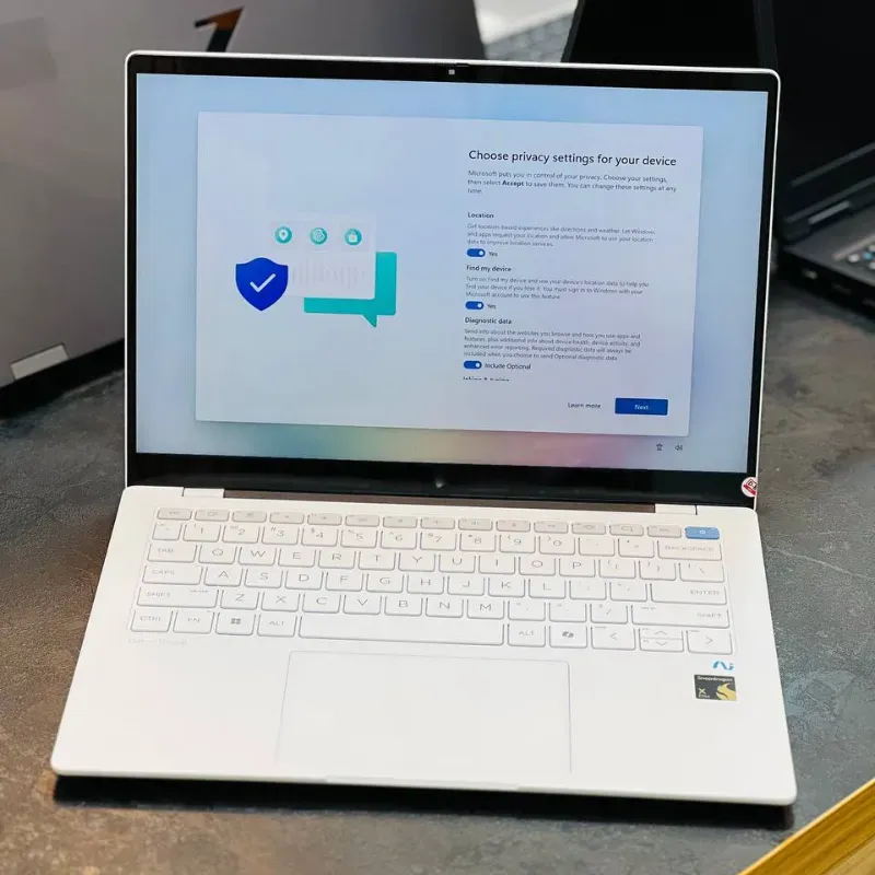 مشخصات، قیمت و خرید لپ تاپ اپن باکس 14.1 اینچی اچ پی مدل HP OmniBook X14 Snapdragon X Elite 16GB 1TB Qualcomm
