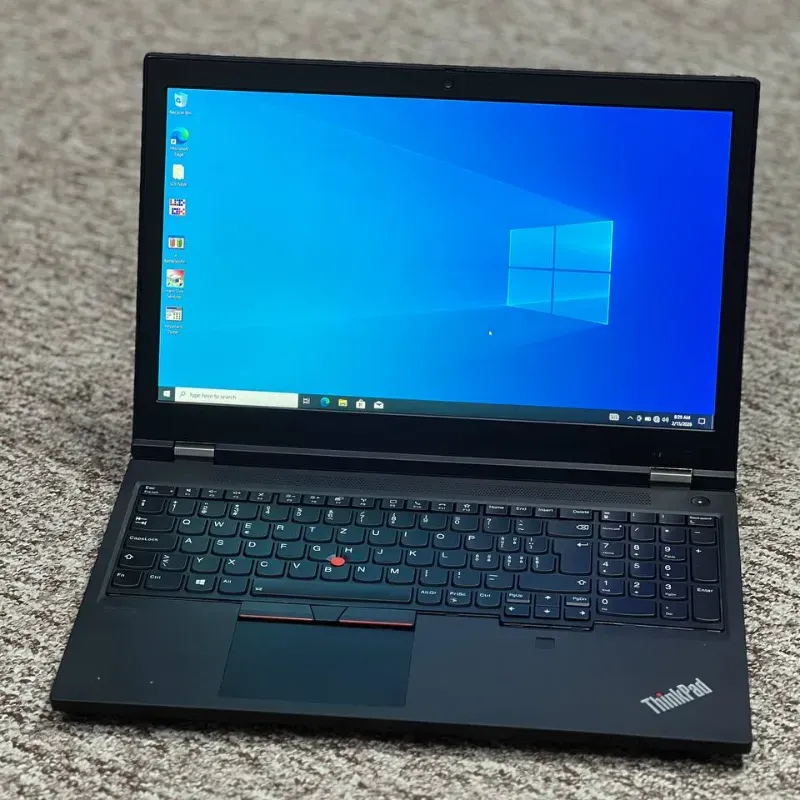 مشخصات، قیمت و خرید لپ تاپ استوک 15.6 اینچی لنوو مدل Lenovo Thinkpad P15 i7 10750H 8GB 512GB 4GB T1000