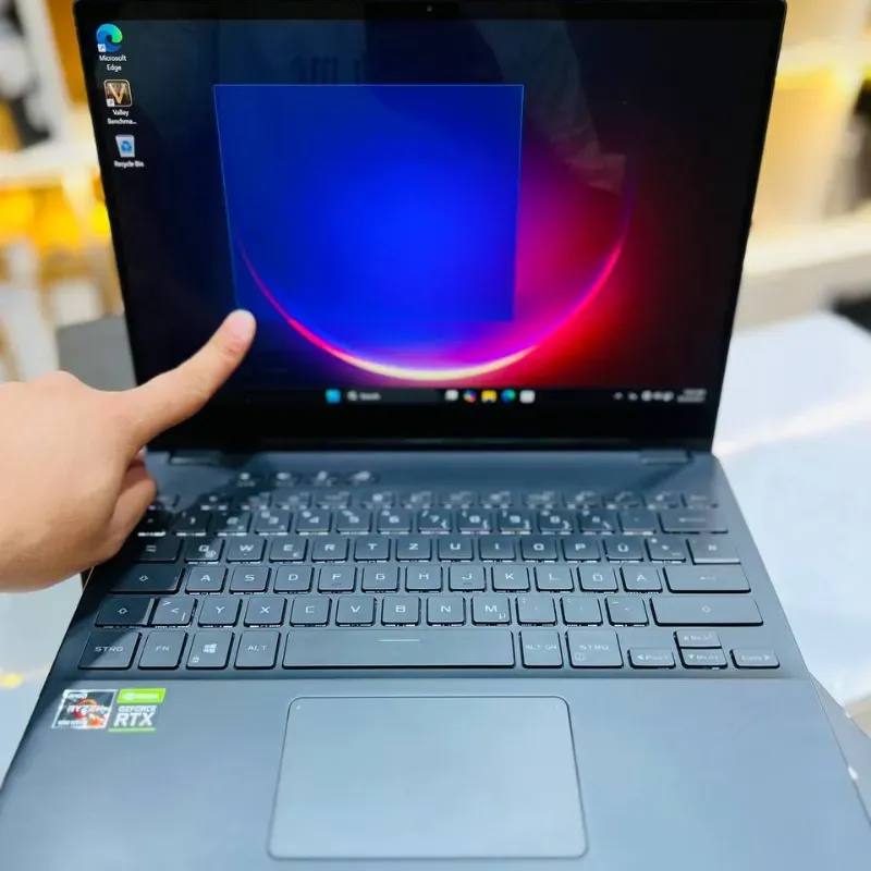 مشخصات، قیمت و خرید لپ تاپ استوک 13.4 اینچی ایسوس مدل Asus ROG Flow X13 GV301QC R9 5900HS 16GB 512GB RTX 3050 X360 120Hz