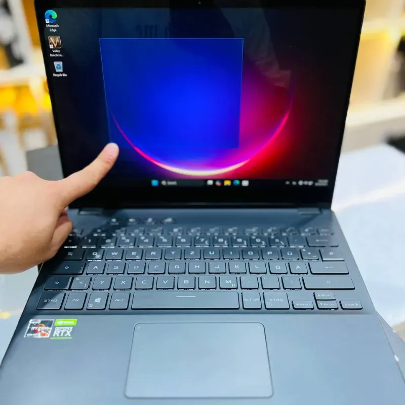 مشخصات، قیمت و خرید لپ تاپ استوک 13.4 اینچی ایسوس مدل Asus ROG Flow X13 GV301QC R9 5900HS 16GB 512GB GTX 1650 X360 120Hz