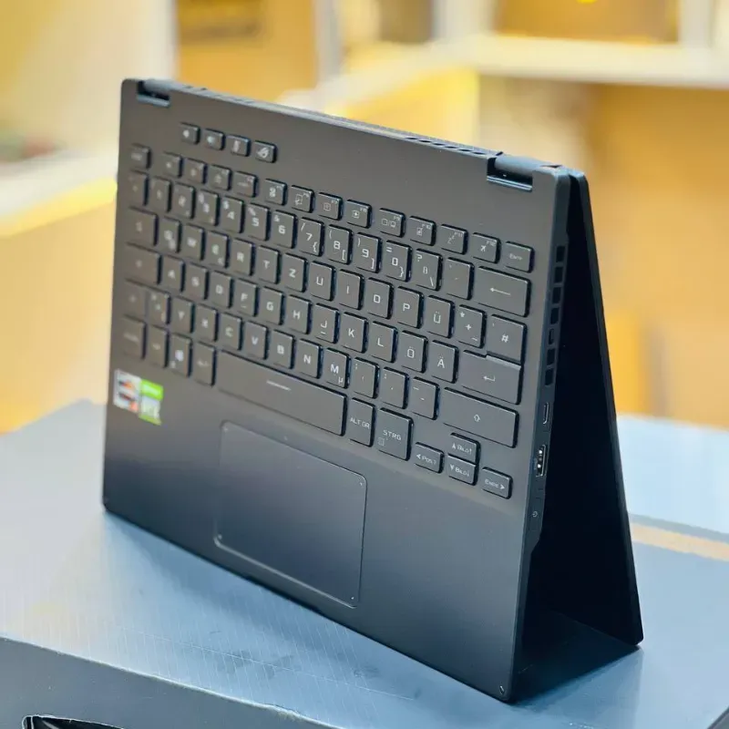 مشخصات، قیمت و خرید لپ تاپ استوک 13.4 اینچی ایسوس مدل Asus ROG Flow X13 GV301QC R9 5900HS 16GB 512GB RTX 3050 X360 120Hz