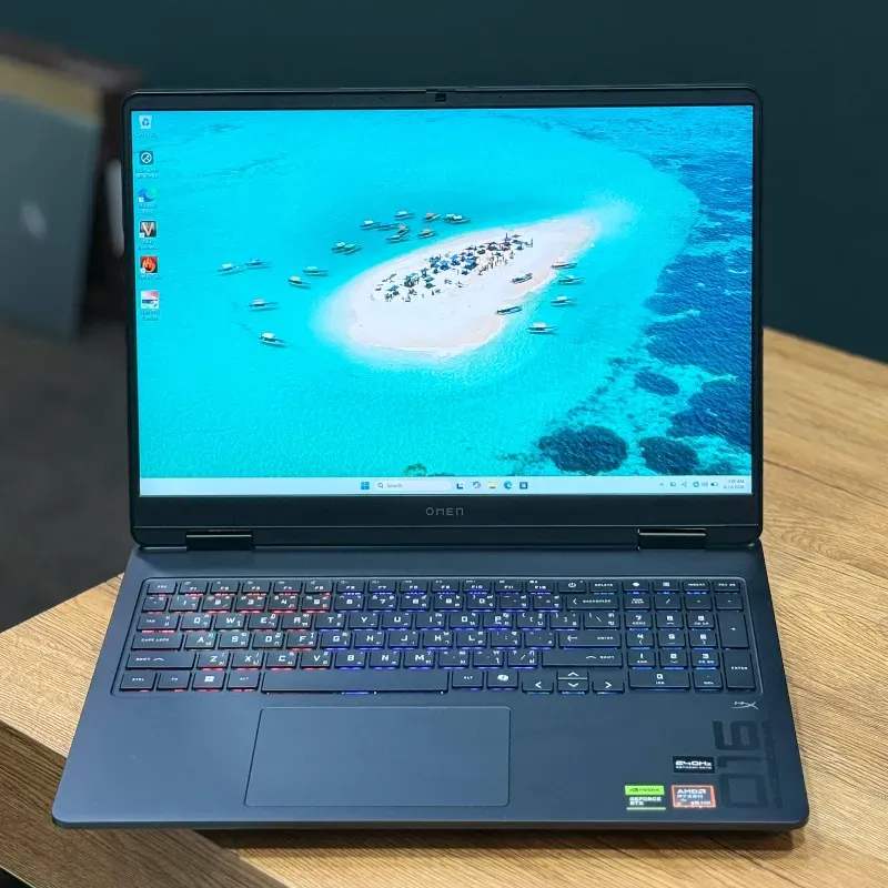 مشخصات، قیمت و خرید لپ تاپ اپن باکس 16.1 اینچی اچ پی مدل HP OMEN 16 R9 8940HX 16GB 1TB RTX 5070