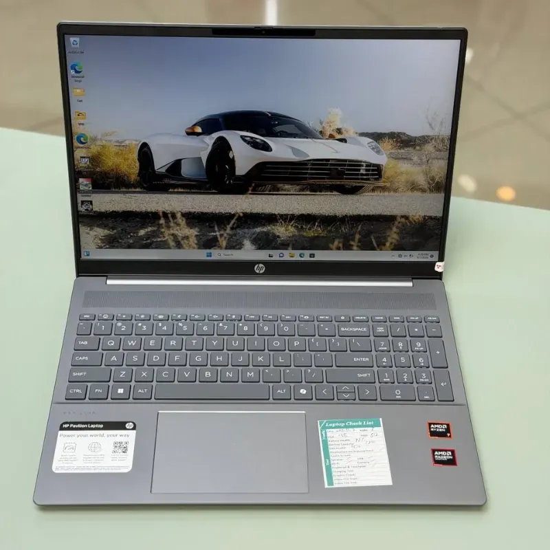مشخصات، قیمت و خرید لپ تاپ استوک 16.1 اینچی اچ پی مدل HP Pavilion 16 R7 8840U 8GB 512GB AMD Radeon